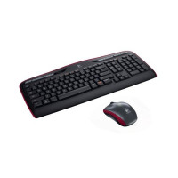 Keyboard and Wireless Mouse Logitech 920-003978 Black