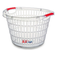 Laundry Basket Confortime Transparent (47 X 32 cm)