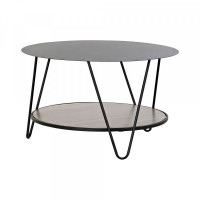 Side table DKD Home Decor Wood Metal (65 x 65 x 39 cm)
