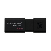 Pendrive Kingston FAELAP0229 DT100G3 32 GB USB 3.0 Black