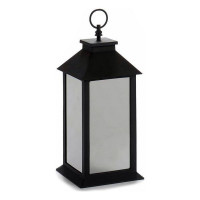 LED Lantern Black Plastic Mirror 10 (14 x 30 x 14 cm)