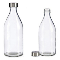 Glass Bottle Vivalto Transparent (1000 ml) (1 L) (9,5 x 25,5 x 9,5 cm)