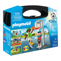 Playset Sports & Action Multisport Carry Case Playmobil 70313 (23 pcs)