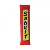 Seat Belt Pads Sabelt SB450040/S Red Velcro (2 uds)