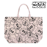Bag Mickey Mouse Handles Beige