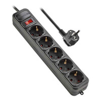 Power Strip - 5 Sockets Schuko NGS SURGE POLE 500