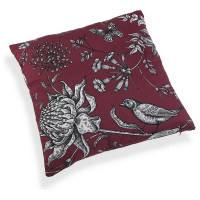Cushion Birds Red (45 x 45 cm)