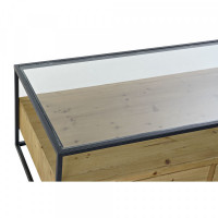 Centre Table DKD Home Decor Metal Crystal Fir (120 x 60 x 40 cm)