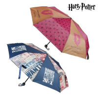 Foldable Umbrella Harry Potter Navy blue (ø 50 cm)