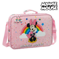 Briefcase Minnie Mouse Rainbow Pink (6 L)