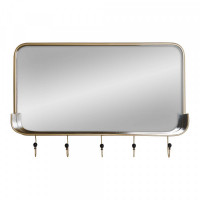 Wall mirror DKD Home Decor Metal (92.5 x 17.5 x 63.5 cm)