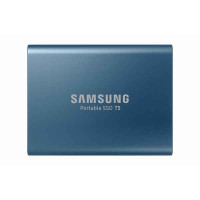 External Hard Drive Samsung T5 Blue 500 GB SSD