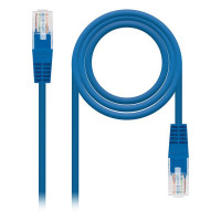 FTP Category 5e Rigid Network Cable NANOCABLE 10.20.0101-BL Blue 1 m RJ45