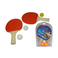 Ping Pong Set Red (5 pcs)
