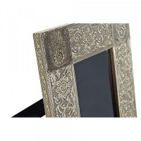 Photo frame DKD Home Decor Wood Aluminium (1 pcs) (20 x 1 x 25 cm)