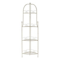 Shelves DKD Home Decor White Metal (45 x 31 x 151 cm)