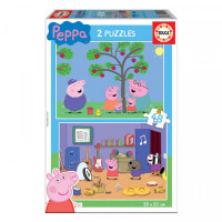 Child's Puzzle Educa Peppa Pig (2 x 48 pcs)