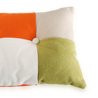 Cushion with Filling Patch Cotton (15 x 30 x 50 cm)