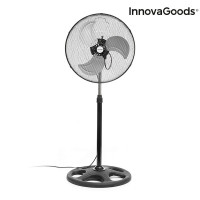 InnovaGoods Industrial Ø 45 cm 75W Black Pedestal Fan