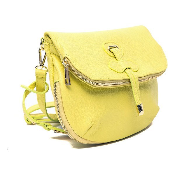 Women's Handbag Trussardi D66TRC1016-GIALLO Leather Yellow