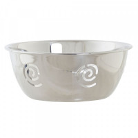 Bread Basket DKD Home Decor Stainless steel (15.5 x 15.5 x 6 cm)