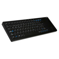 Wireless Keyboard Omega OKB004BES Touchpad Black