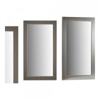 Wall mirror Wood Glass Silver (64,5 x 1,5 x 84,5 cm)