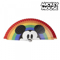 Fan Disney Pride Mickey Mouse Multicolour (44 x 22 cm)