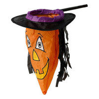 Decorative basket Witch Pumpkin