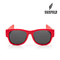 OUTLET Red Sunfold Spain Roll-Up Sunglasses (No packaging)