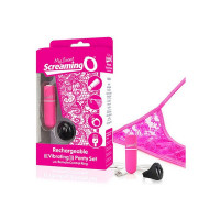 Charged Remote Control Panty Vibe Pink The Screaming O