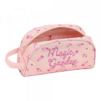 School Toilet Bag Safta Magic Garden Pink