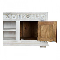 TV furniture DKD Home Decor Metal Mango wood (160 x 40 x 65 cm)