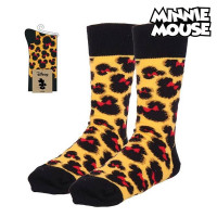 Socks Minnie Mouse Black (One size) Ocre