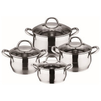 Cookware Bergner Gourmet Stainless steel Silver (8 pcs)