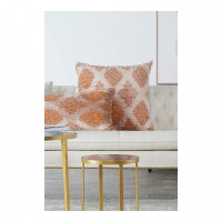 Cushion DKD Home Decor Polyester Viscose Velvet (2 pcs) (60 x 10 x 35 cm)