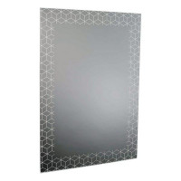 Wall mirror Black Crystal (1 x 90 x 60 cm)