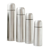 Travel thermos flask Quid Stainless steel 1 L