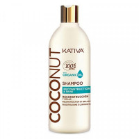 Moisturizing Shampoo Coconut Kativa (500 ml) (500 ml)