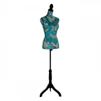 Mannequin DKD Home Decor Polyester Wood (37 x 23 x 168 cm)