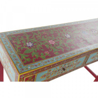 Side table DKD Home Decor Acrylic Mango wood (117 x 40 x 76 cm)