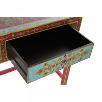 Side table DKD Home Decor Acrylic Mango wood (117 x 40 x 76 cm)