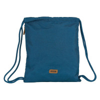Backpack with Strings Safta Navy Blue