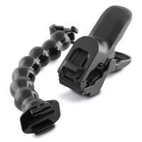 Flexible Support with Clip for Sports Camera KSIX Black