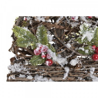Christmas Tree DKD Home Decor Wood Rattan Snowfall (26 x 10 x 71 cm)