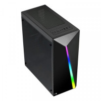 Micro ATX / Mini ITX / ATX Midtower Case Aerocool Shard RGB LED Ø 12 cm Black