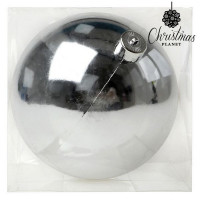 Christmas Bauble 15 cm Silver