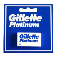 Replacement razorblade Platinum Gillette (5 uds)