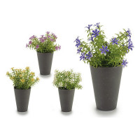 Decorative Plant Grey Plastic (12 x 20 x 12	cm) (12 x 23 x 12 cm)