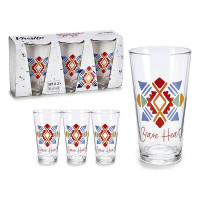 Set of glasses Vivalto 31 cl Transparent Glass Crystal (310 ml) (3 Pieces)